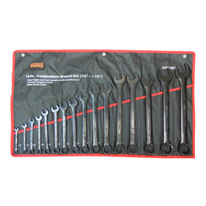 Valley Industries Corporation 16 PC. COMBINATION WRENCH SET 1 4